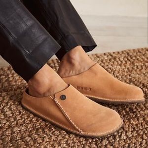 Birkenstock Zermatt Suede Leather Clog Size 40 / 9